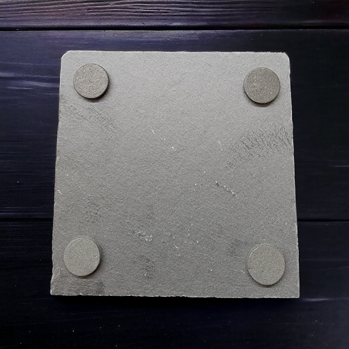 Backyard BBQ Slate Coaster- 4 Pack