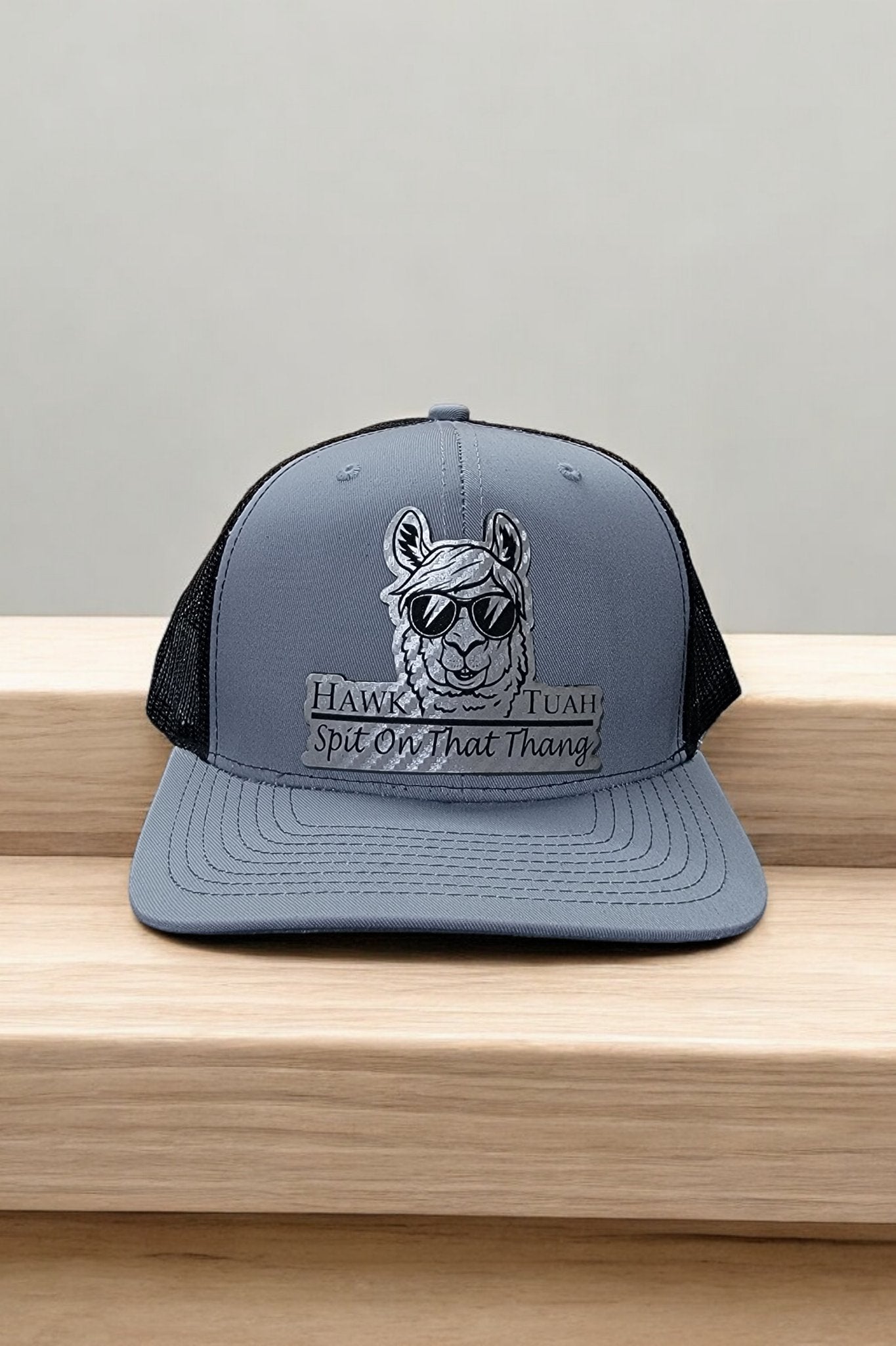 Hawk Tuah - Spit On That Thang Trucker Hat - River Valley Laser Works